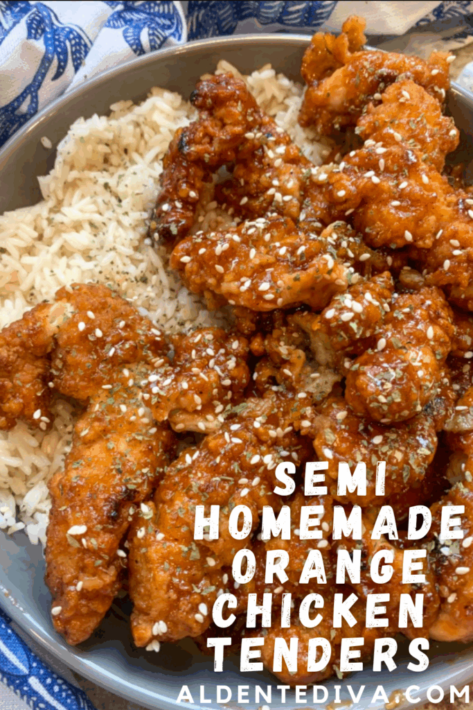 semi homemade orange chicken tenders