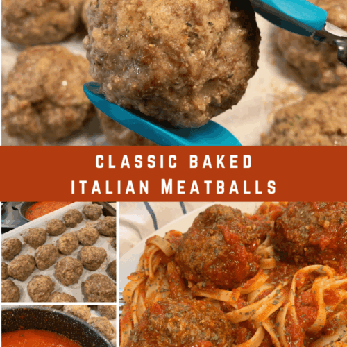 classic baked Italian meatball recipe