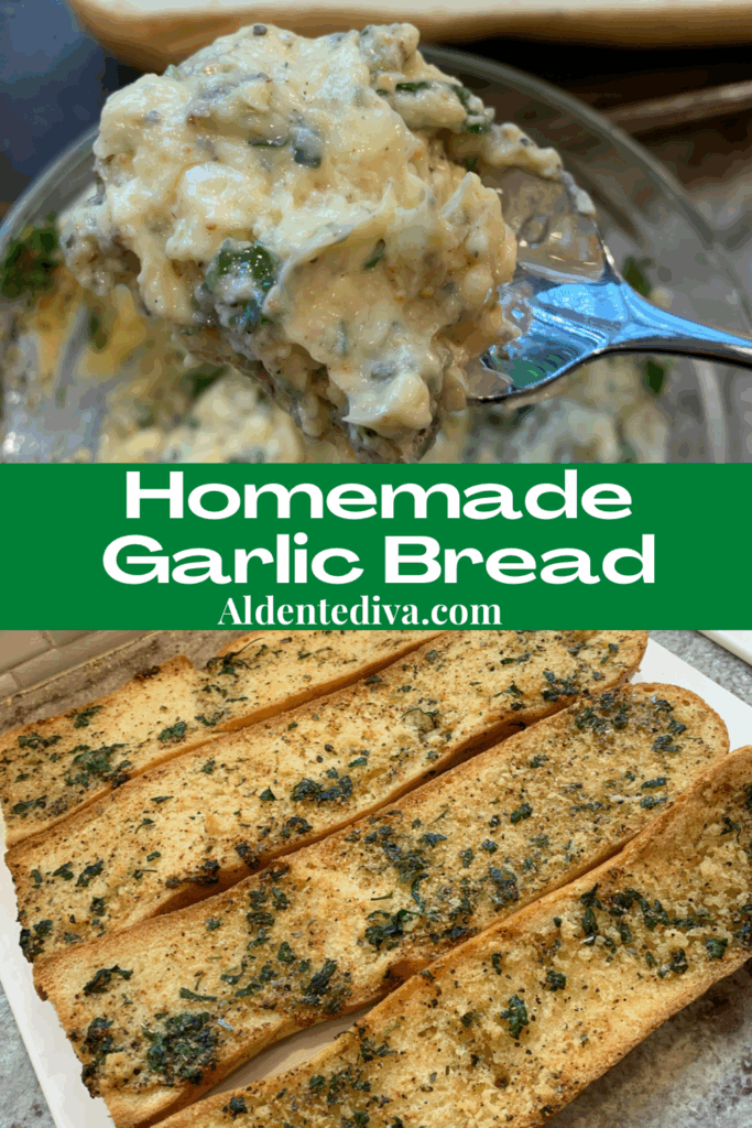 homemade garlic bread