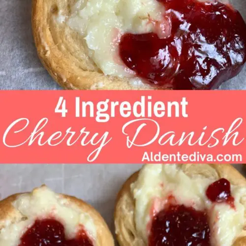 4 ingredient cherry danish