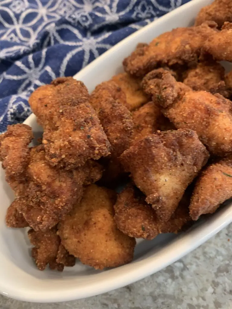 fried chicken nuggets