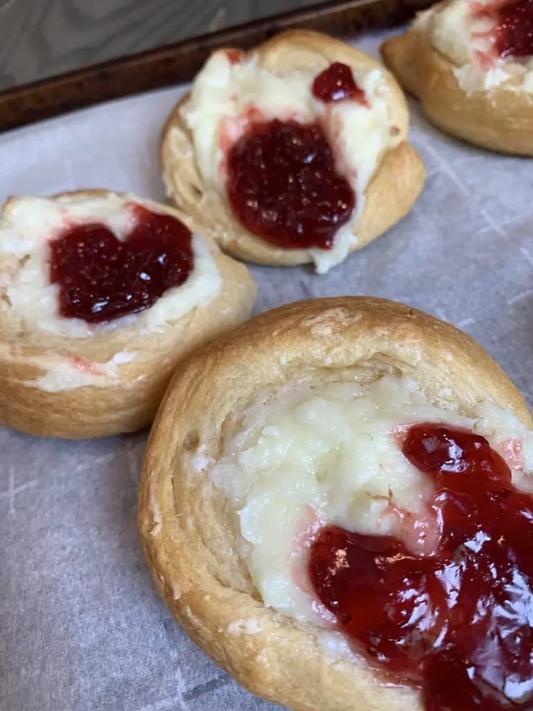 finished danishes
