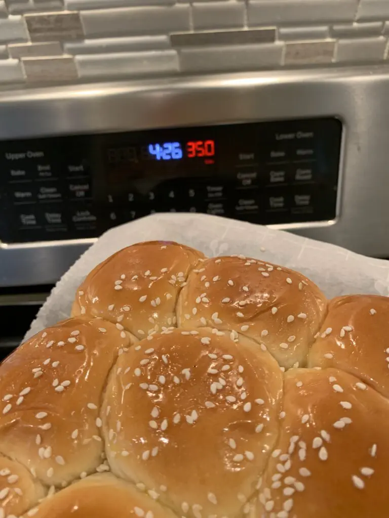 oven set to 350