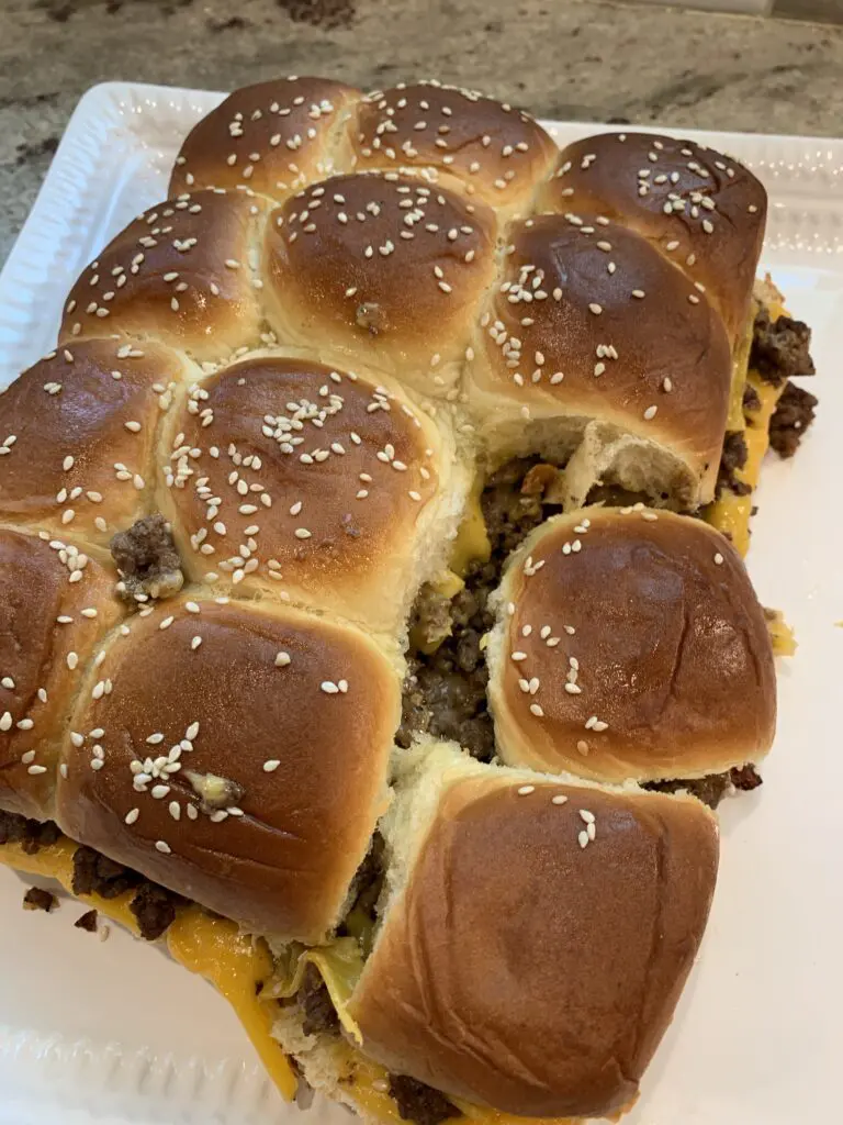 cheeseburger sliders