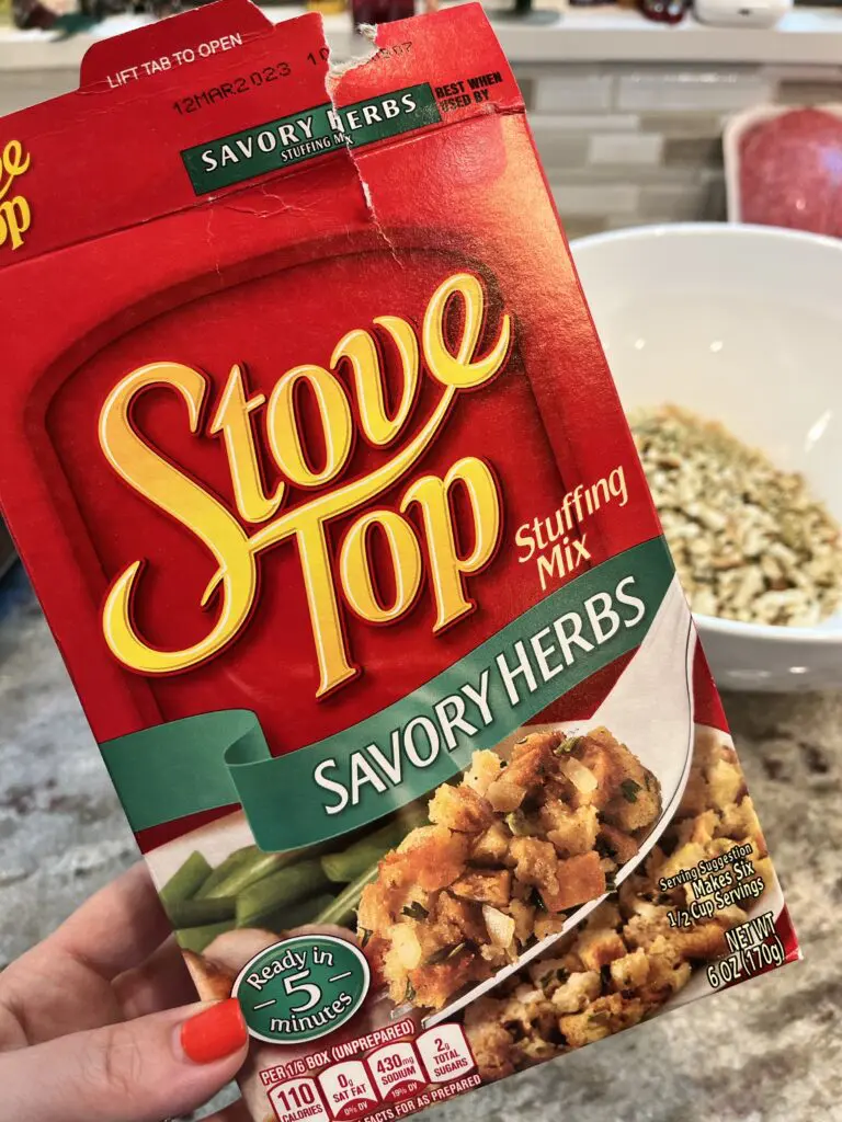 stove top stuffing box