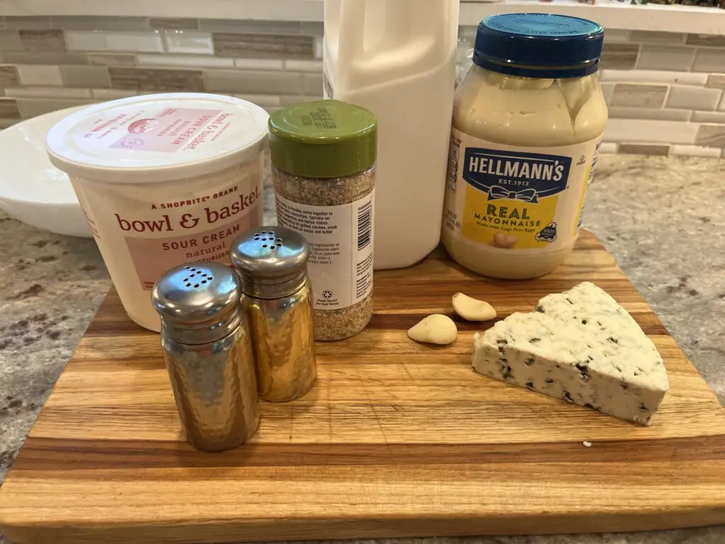 chunky bleu cheese ingredients