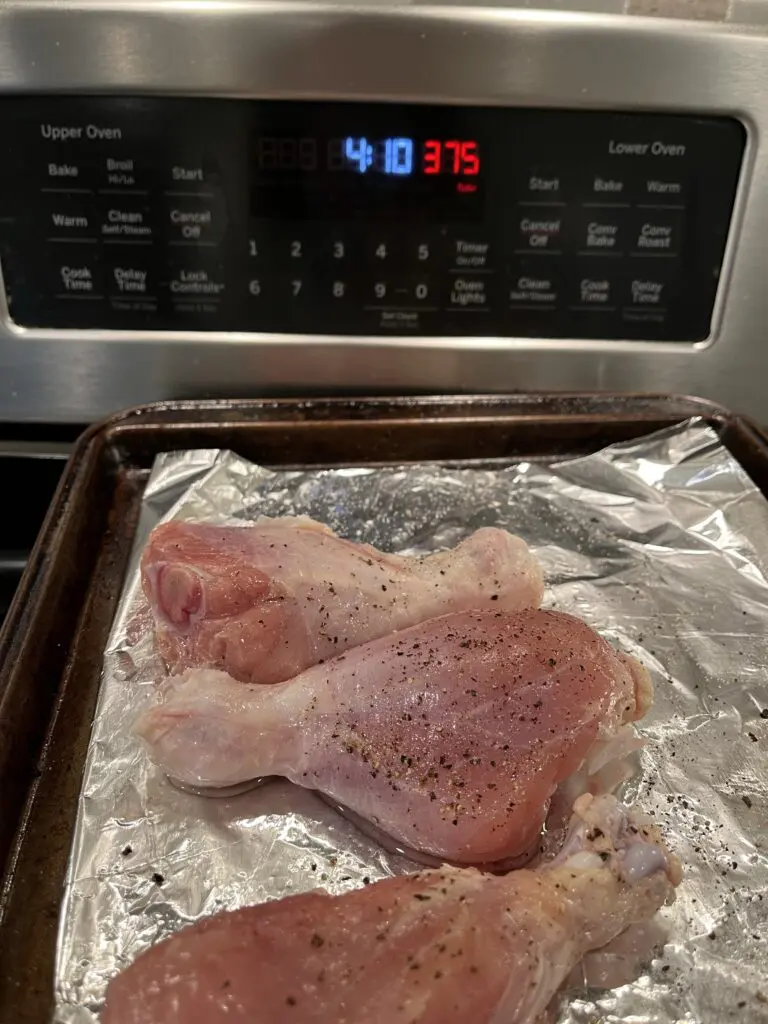 seasoned chicken drumsticks