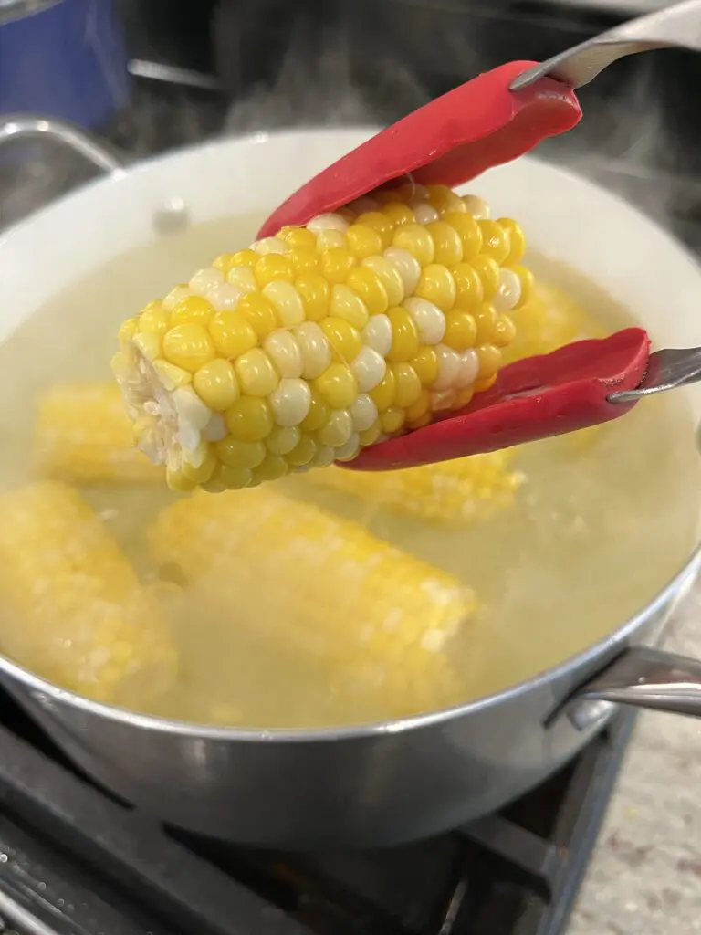 boiled corn