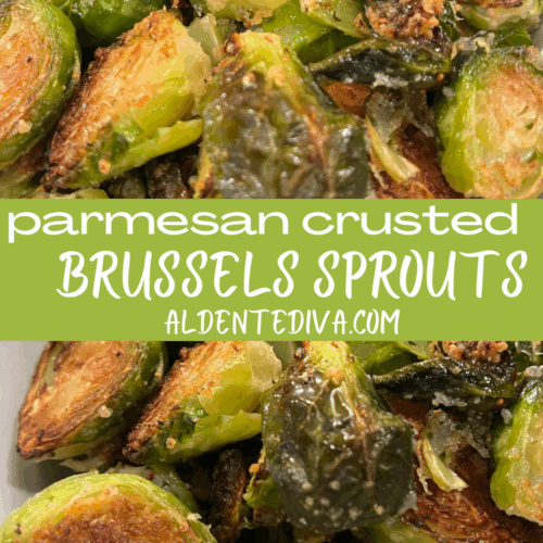 parmesan crusted brussels sprouts