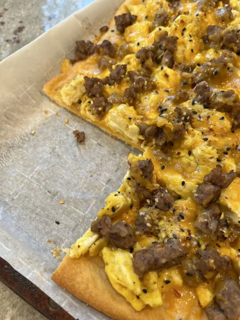 breakfast pizza