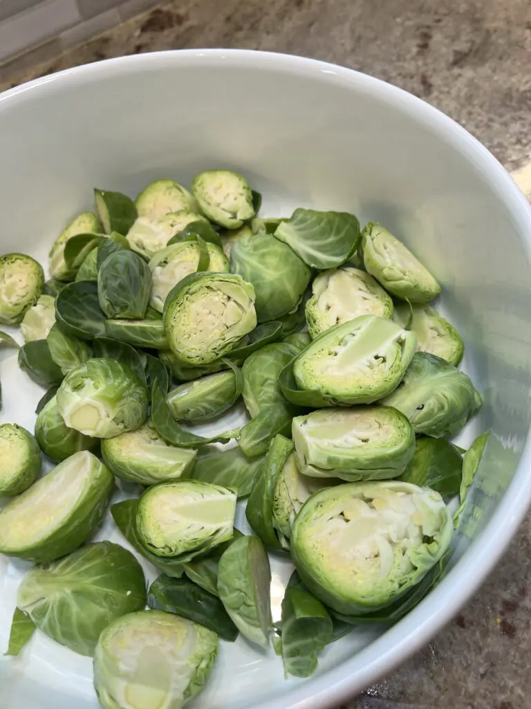 brussels sprouts in a bowl