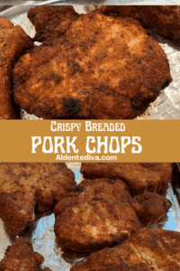 juicy breaded pork chops