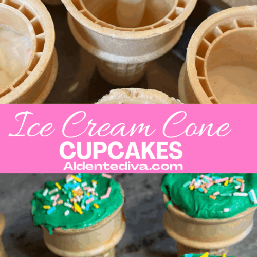 ice cream cone cupcakes