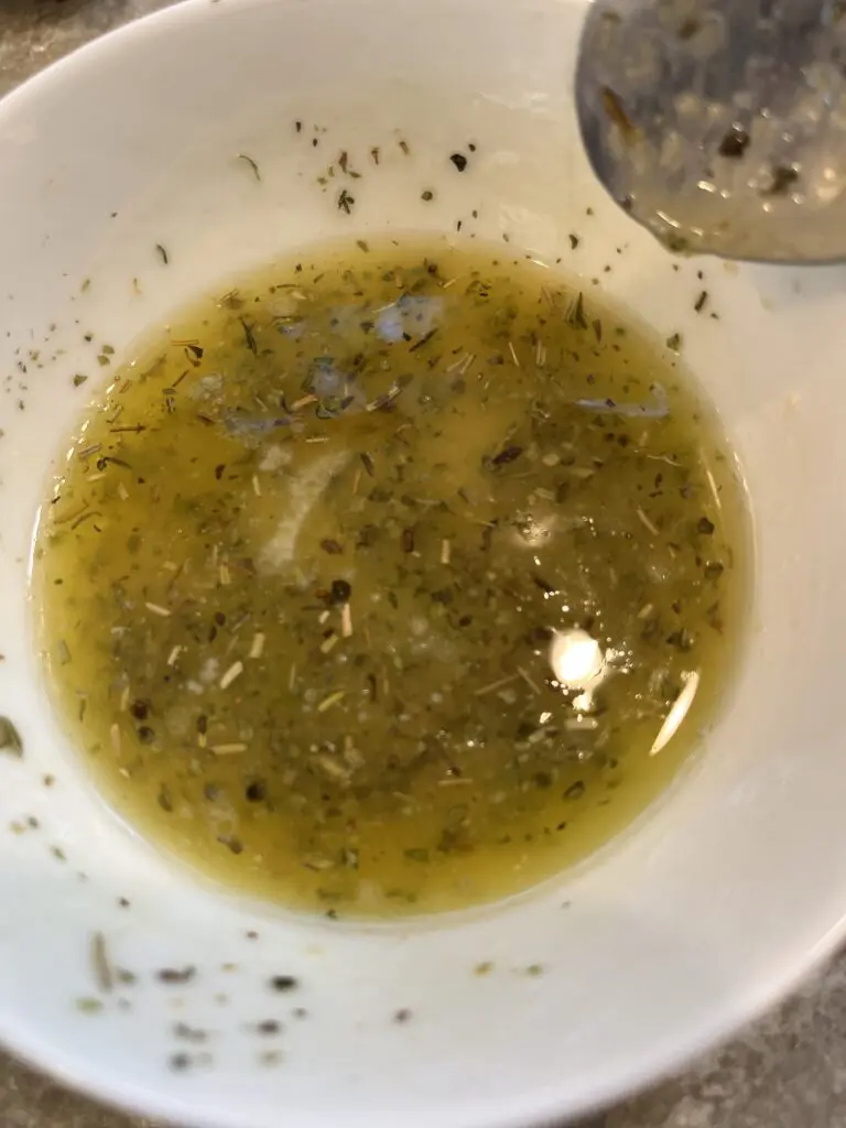 melted seasoned butter