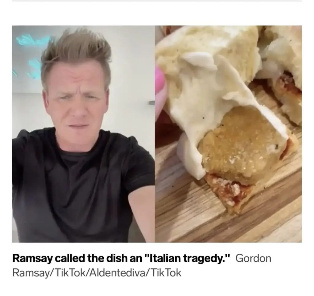 gordon Ramsey reacts