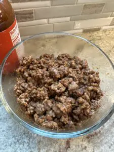 taco seasoned ground beef