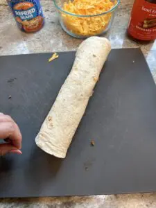 rolled tortilla