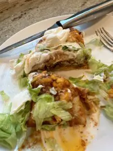 sliced enchirito