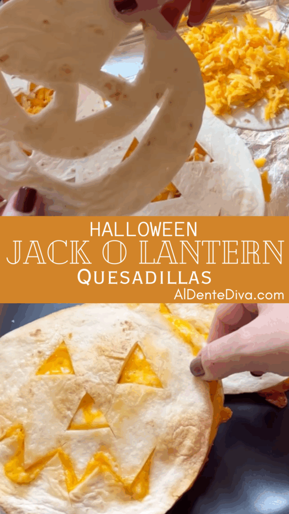 jack o lantern quesadilla cover