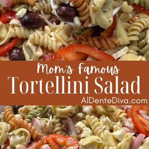 moms famous tortellini salad cover photo