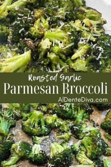 roasted garlic parmesan broccoli