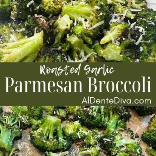 roasted garlic parmesan broccoli