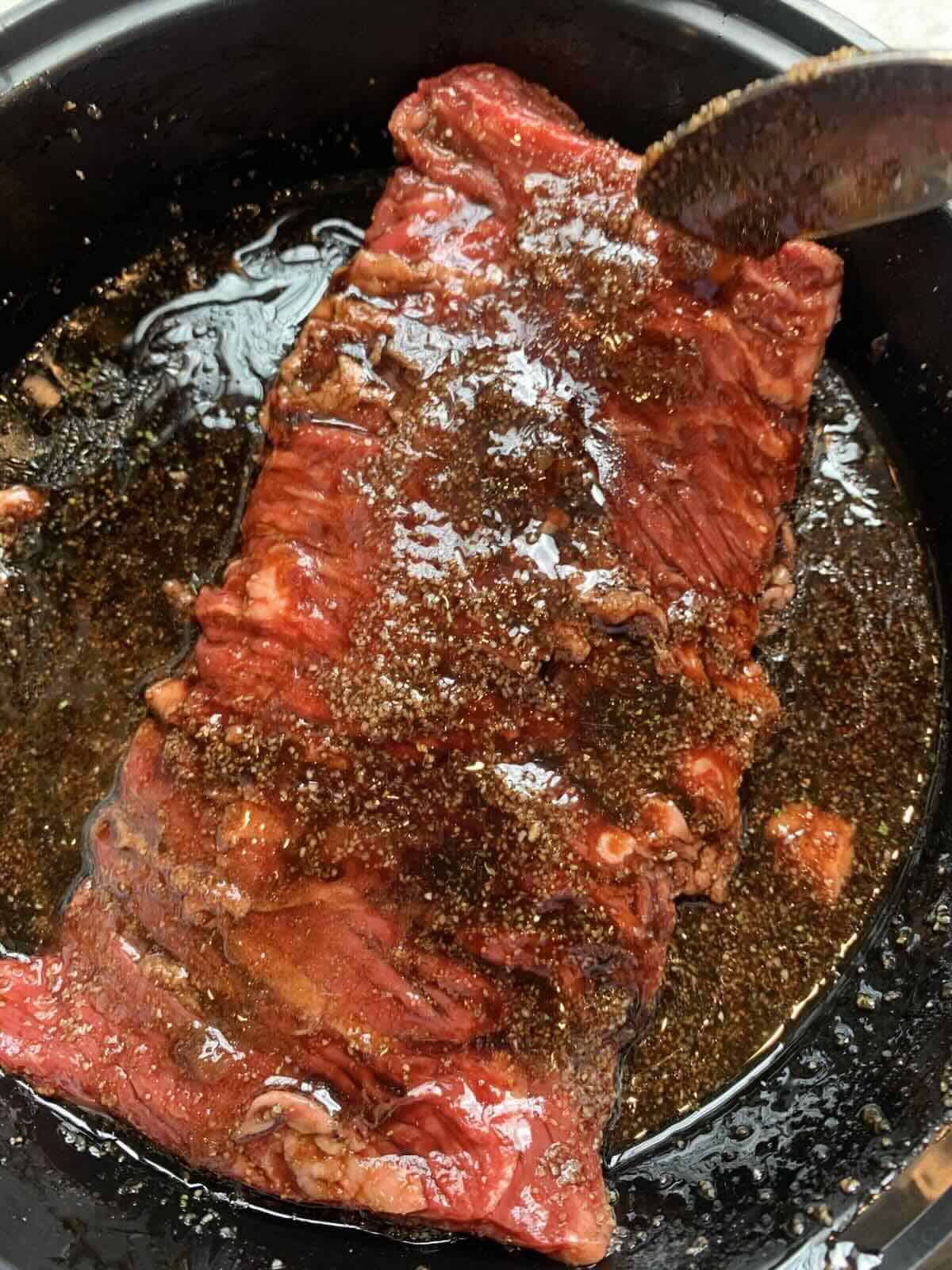 marinating skirt steak
