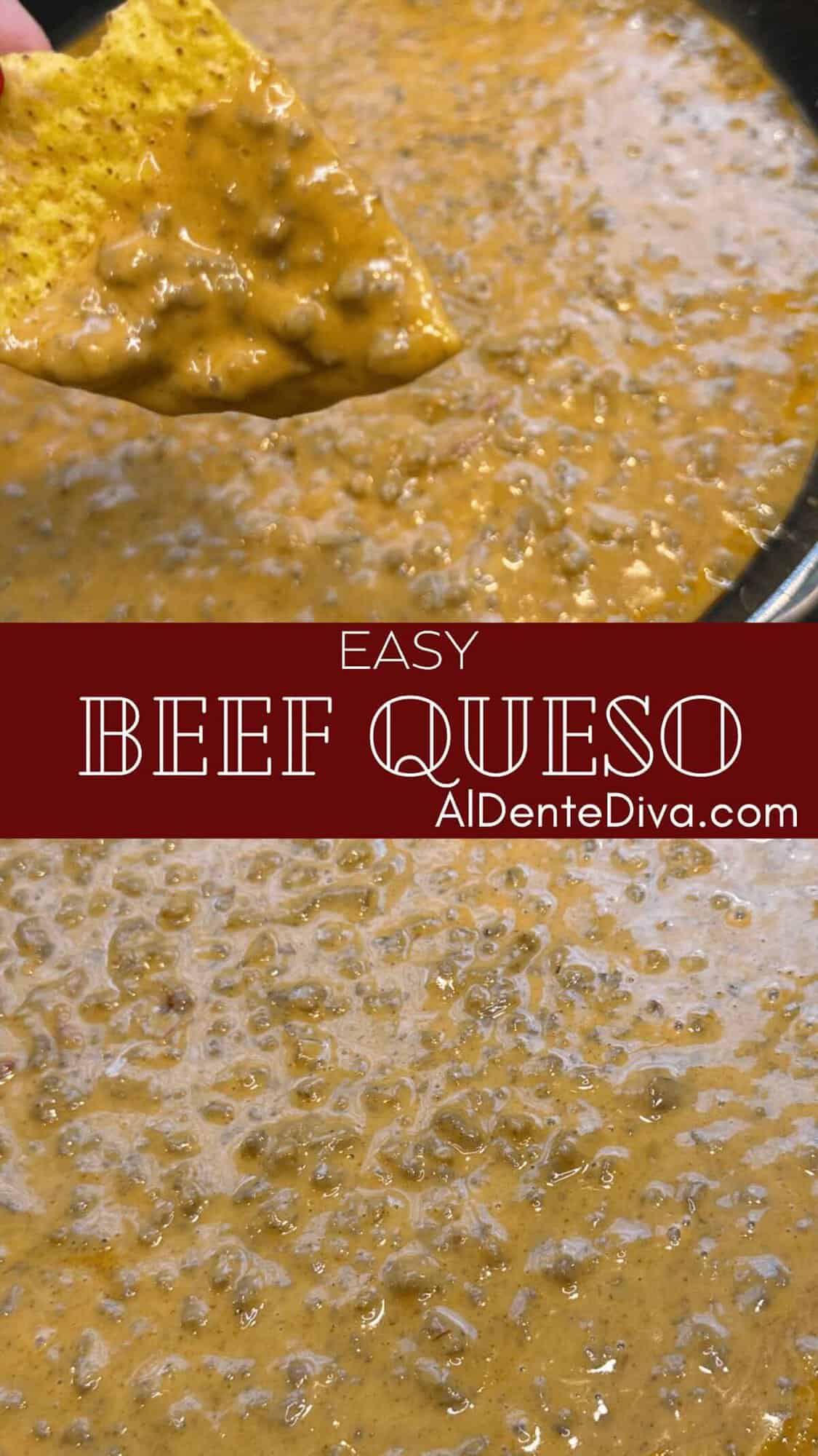 easy beef queso cover photo