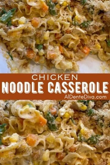chicken noodle casserole cover
