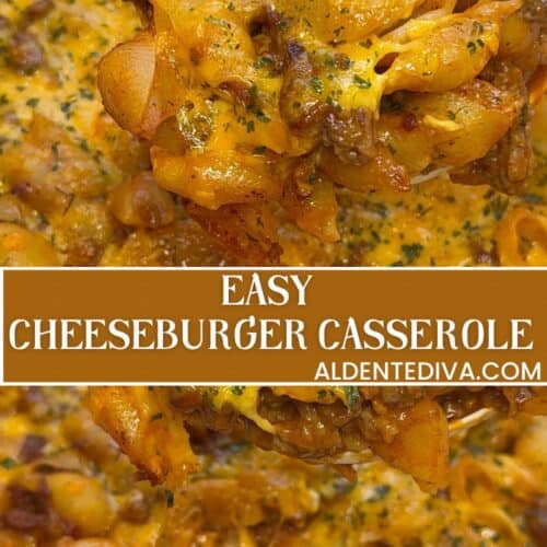 easy cheeseburger casserole