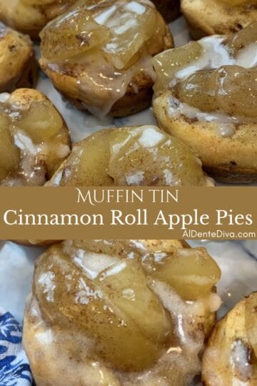 muffin tin cinnamon roll apple pie