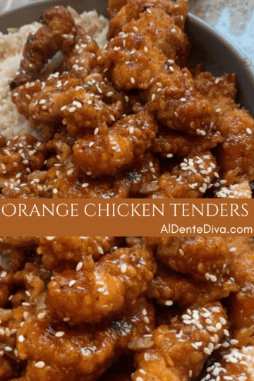 orange chicken tenders
