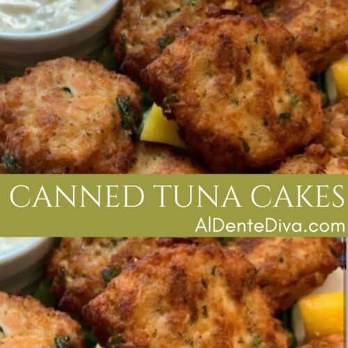 canned tuna cake cover