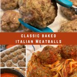 classic baked Italian meatball recipe