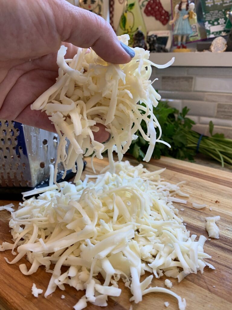 shredded cheese