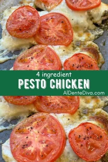 4 Ingredients Pesto Chicken