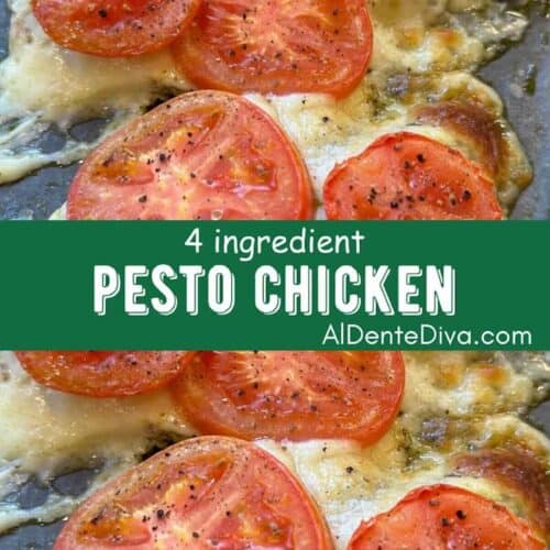 4 Ingredients Pesto Chicken