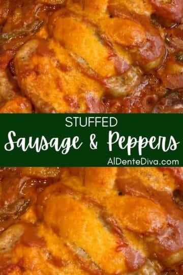 Stuffed Sausage And Peppers Cover