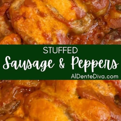 Stuffed Sausage And Peppers Cover
