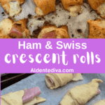 ham and swiss crescent rolls