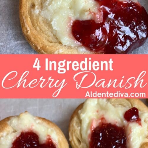 4 ingredient cherry danish