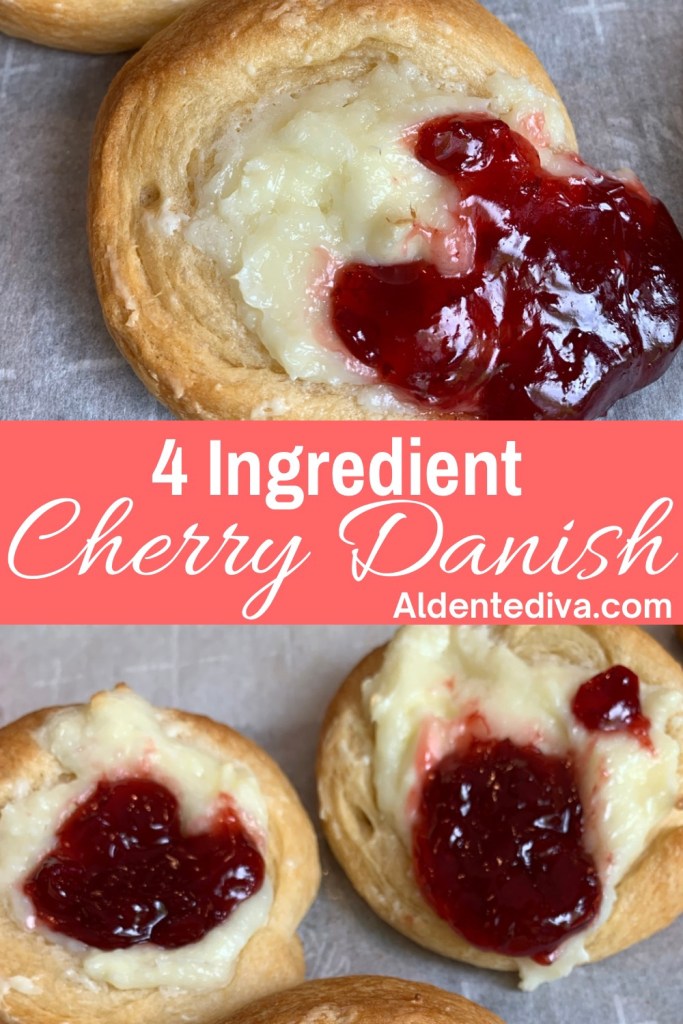 4 ingredient cherry danish