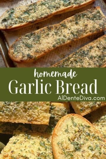 homemade garlic bread cover