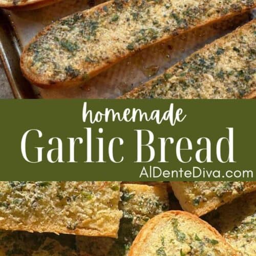 homemade garlic bread cover
