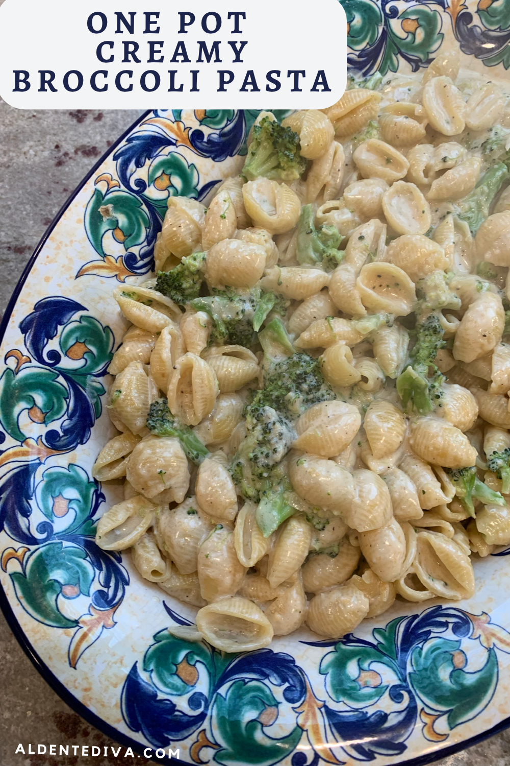 one pot creamy broccoli pasta