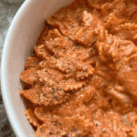 pink marinara Alfredo sauce