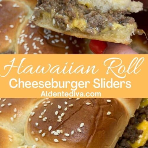 hawaiian roll cheeseburger sliders cover