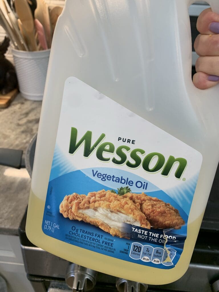 vegetable oil