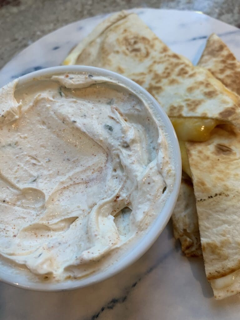quesadilla Dipping sauce
