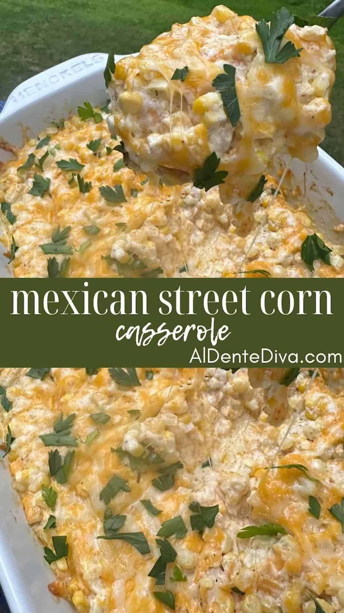 mexican street corn casserole cover